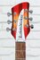 Aug 2024 Rickenbacker 330/6 , Fireglo: Headstock