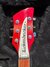 May 2006 Rickenbacker 620/6 Mod, Fireglo: Headstock