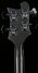 Rickenbacker 4003/4 , Matte Black: Headstock - Rear