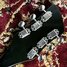 Rickenbacker 320/6 Mod, Jetglo: Headstock - Rear