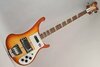 Rickenbacker 4003/4 CB Checkered Binding, Autumnglo: Full Instrument - Front