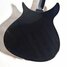 Rickenbacker 325/6 V63, Jetglo: Body - Rear