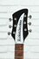 Aug 2024 Rickenbacker 325/6 C64, Jetglo: Headstock