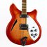 Rickenbacker 360/6 Bound Headstock, Fireglo: Body - Front