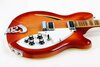 Rickenbacker 360/6 Bound Headstock, Fireglo: Close up - Free2
