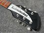 Dec 1991 Rickenbacker 325/6 JL, Jetglo: Headstock