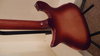 Jan 1992 Rickenbacker 660/12 TP, Fireglo: Body - Rear