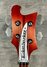 Aug 1975 Rickenbacker 4001/4 , Fireglo: Headstock
