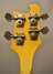 Rickenbacker 4001/4 BT, White: Headstock - Rear