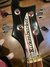 Mar 1973 Rickenbacker 4001/4 CB Checkered Binding, Jetglo: Headstock