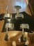 Rickenbacker 4001/4 CB Checkered Binding, Jetglo: Headstock - Rear