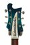 Jan 1975 Rickenbacker 480/6 PW Refin, Aqua Blueburst: Headstock