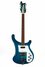 Rickenbacker 480/6 PW Refin, Aqua Blueburst: Full Instrument - Front