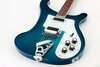 Rickenbacker 480/6 PW Refin, Aqua Blueburst: Close up - Free