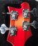 Rickenbacker 4003/4 S, Fireglo: Headstock - Rear