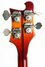 Rickenbacker 4000/4 Mod, Fireglo: Headstock - Rear