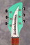 Feb 2002 Rickenbacker 660/6 Mod, Sea Green: Headstock