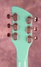 Rickenbacker 660/6 Mod, Sea Green: Headstock - Rear