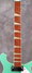 Rickenbacker 660/6 Mod, Sea Green: Neck - Front