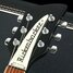 Mar 1990 Rickenbacker 360/6 , Jetglo: Headstock