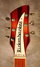 Rickenbacker 360/6 O.S., Fireglo: Headstock