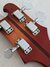 Rickenbacker 4001/4 Mod, Fireglo: Headstock - Rear