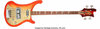 Rickenbacker 4001/4 , Fireglo: Full Instrument - Front