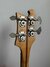 Rickenbacker 4001/4 Refin, Jetglo: Headstock - Rear