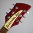 Sep 1990 Rickenbacker 230/6 Hamburg, Ruby: Headstock