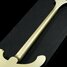 Rickenbacker 4003/4 BH BT, Silver: Neck - Rear