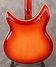Jan 1969 Rickenbacker 381/6 , Fireglo: Body - Rear