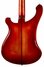Rickenbacker 4001/4 , Fireglo: Body - Rear