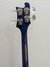Rickenbacker 4001/4 Mod, Azureglo: Neck - Rear