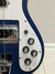 Rickenbacker 4001/4 Mod, Azureglo: Close up - Free2