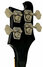 Rickenbacker 4001/4 , Jetglo: Headstock - Rear