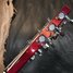 Rickenbacker 620/12 Mod, Fireglo: Neck - Rear
