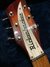 Nov 1987 Rickenbacker 1998/6 RoMo, Fireglo: Headstock