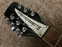 May 1996 Rickenbacker 360/12 , Jetglo: Headstock