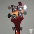 Rickenbacker 4003/4 S, Fireglo: Headstock - Rear