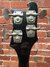 Rickenbacker 4001/4 Mod, Jetglo: Headstock - Rear