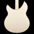 Rickenbacker 370/6 WB, White: Body - Rear