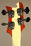 Rickenbacker 4001/4 CS, Cream: Headstock - Rear