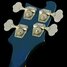 Rickenbacker 4001/4 Mod, Azureglo: Headstock - Rear