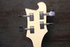 Rickenbacker 4003/4 BT, White: Headstock - Rear