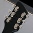 Rickenbacker 325/6 V59, Jetglo: Headstock - Rear