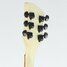 Rickenbacker 320/6 BH BT, White: Headstock - Rear