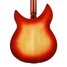 Rickenbacker 330/12 Mod, Fireglo: Body - Rear