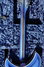 Rickenbacker 381/12 V69, Blueburst: Neck - Rear