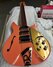 Rickenbacker 1996/6 RIC Boutique One-Off, Coralglo: Close up - Free