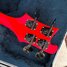 Rickenbacker 4003/4 BH BT, Red: Headstock - Rear
